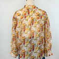 Ellie Top in Rust Floral-111 - Woven Top F/W (June- Nov)-Little Bird Boutique