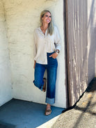 KUT from the Kloth Sienna Jeans in Unspeakable Wash-210 Denim-Little Bird Boutique