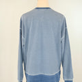 Z Supply Apollo Sweatshirt in Vintage Indigo and white Stripe-142 Sweatshirts & Hoodies-Little Bird Boutique