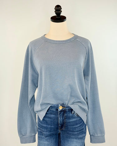 Everyday Sweatshirt in Teal-142 Sweatshirts & Hoodies-Little Bird Boutique