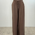 Josie Pants in Chocolate-220 Pants-Little Bird Boutique