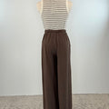 Josie Pants in Chocolate-220 Pants-Little Bird Boutique