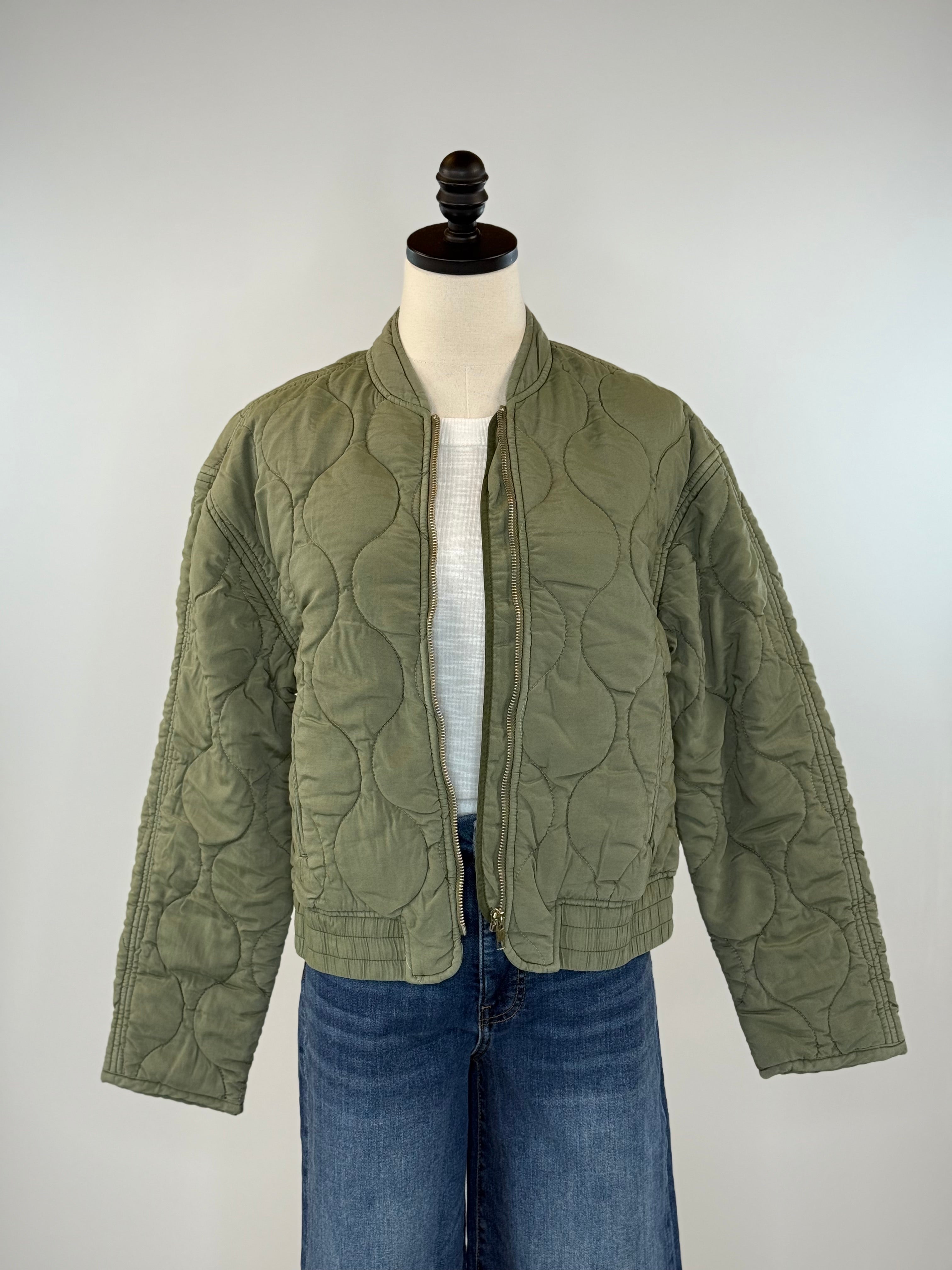 Dear John Maverick Jacket in Vetiver-141 Outerwear Coats & Jackets-Little Bird Boutique