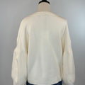 Oat New York Balloon Sweater in Cream-131 - Sweaters F/W (July - Dec)-Little Bird Boutique