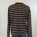 Thread and Supply Nellie Top in Coffee and White Stripe-121 - Jersey Tops F/W (June - Nov)-Little Bird Boutique