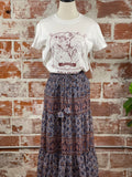 Flag & Anthem Hollins Floral Maxi Skirt-231 Skirts-Little Bird Boutique