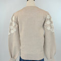 Daisy Sweater in Taupe-131 - Sweaters F/W (June - Nov)-Little Bird Boutique