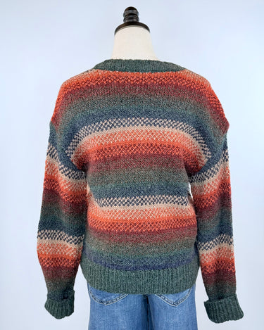 Thread and Supply Rena Sweater in Autumn Leaves Ombre-131 - Sweaters F/W (June - Nov)-Little Bird Boutique