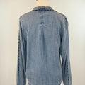 Thread and Supply Lettie Shirt in Light Blue Wash-111 - Woven Top F/W (June- Nov)-Little Bird Boutique