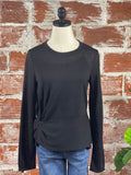 Sanctuary 'Knot Your Business' Sweater Top in Black-130 Sweaters-Little Bird Boutique