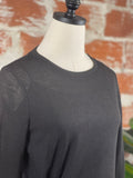 Sanctuary 'Knot Your Business' Sweater Top in Black-130 Sweaters-Little Bird Boutique
