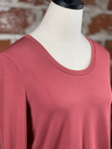 Thread & Supply Lauren top in Marsala