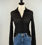 Sanctuary Dream Girl Top in Black-121 - Jersey Tops F/W (June - Nov)-Little Bird Boutique