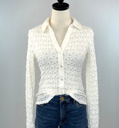 Sanctuary Dream Girl Top in Chalk-121 - Jersey Tops F/W (June - Nov)-Little Bird Boutique