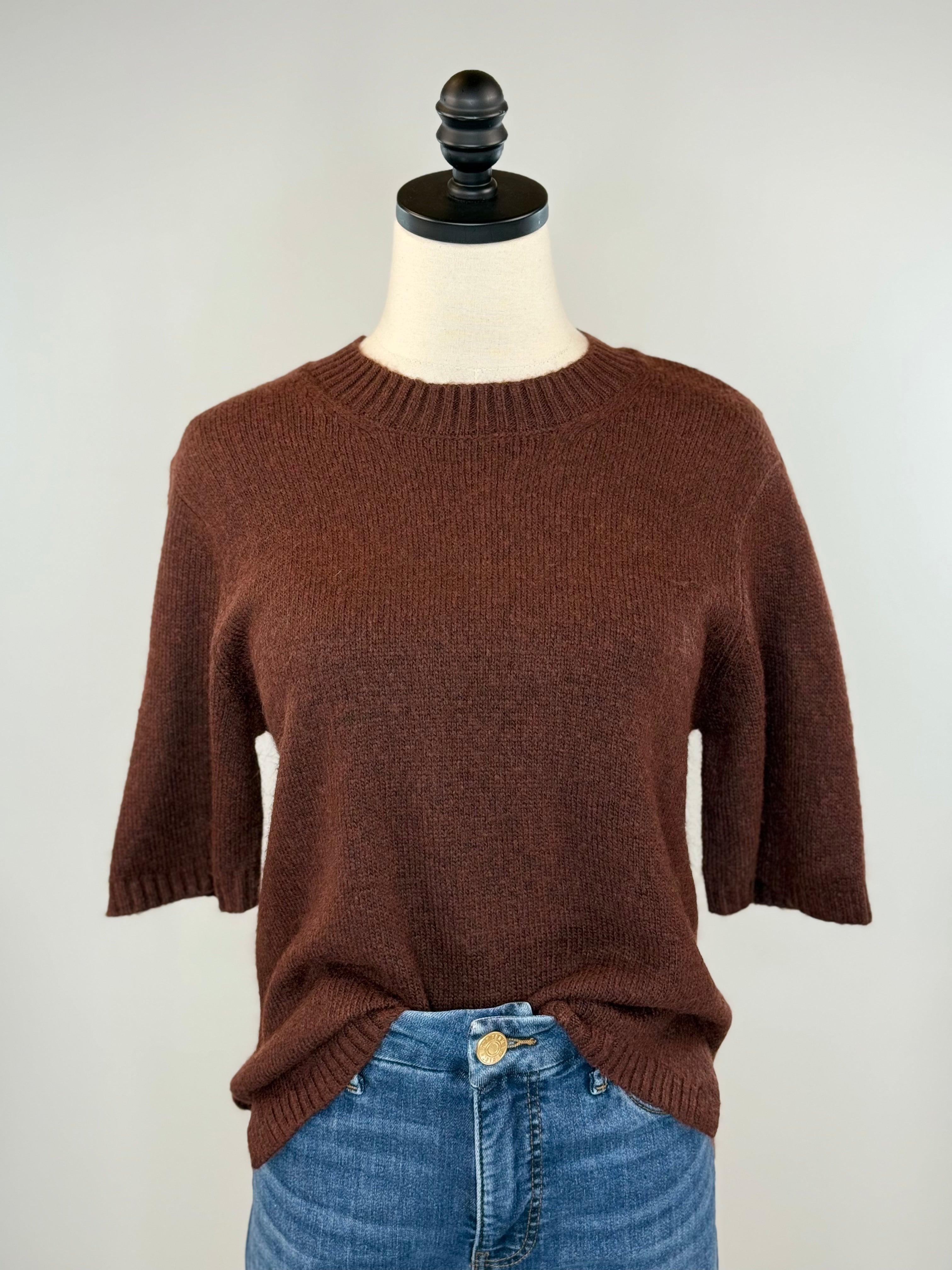 Sanctuary Perfect Sweater Tee in Chicory-131 - Sweaters F/W (June - Nov)-Little Bird Boutique