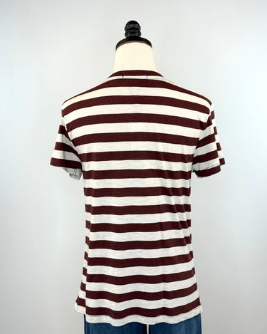 Sanctuary The Perfect Tee in Chicory and Pearl Stripe-121 - Jersey Tops F/W (June - Nov)-Little Bird Boutique
