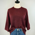 Orlean Sweater in Dark Red-131 - Sweaters F/W (June - Nov)-Little Bird Boutique