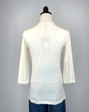 Pillar Top in Cream-121 - Jersey Tops F/W (June - Nov)-Little Bird Boutique