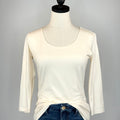 Pillar Top in Cream-121 - Jersey Tops F/W (June - Nov)-Little Bird Boutique