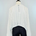 Bethany Sweater in White-131 - Sweaters F/W (June - Nov)-Little Bird Boutique