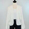 Bethany Sweater in White-131 - Sweaters F/W (June - Nov)-Little Bird Boutique
