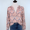 Delaney Top in Mauve and Brown Multi-111 - Woven Top F/W (June- Nov)-Little Bird Boutique