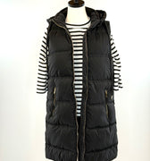 Dex Hooded Puffer Vest in Black-141 Outerwear Coats & Jackets-Little Bird Boutique
