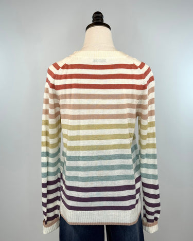 Happy Days Sweater in Multi Stripe-131 - Sweaters F/W (June - Nov)-Little Bird Boutique
