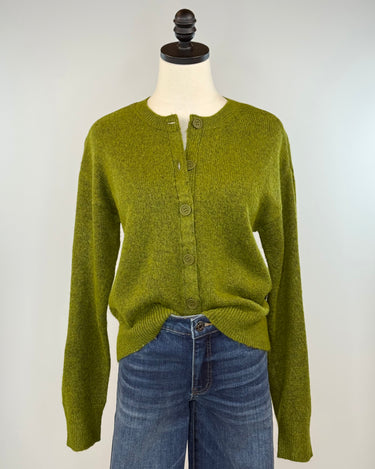 Sanctuary Must-Have Cardi in Martini Olive-131 - Sweaters F/W (June - Nov)-Little Bird Boutique