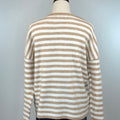 Rivers Sweater in Taupe and Ivory Stripe-131 - Sweaters F/W (June - Nov)-Little Bird Boutique