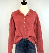 Johnson Cardigan in Berry-131 - Sweaters F/W (June - Nov)-Little Bird Boutique
