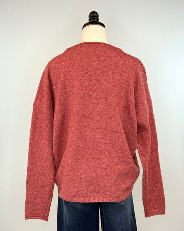 Johnson Cardigan in Berry-131 - Sweaters F/W (June - Nov)-Little Bird Boutique