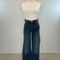 KUT from the Kloth Kelsey High Rise in Vibrant Wash-210 Denim-Little Bird Boutique