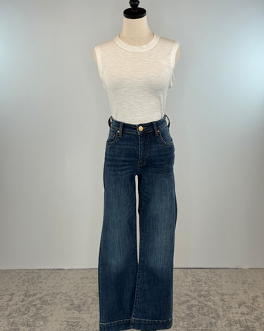 KUT from the Kloth Kelsey High Rise in Vibrant Wash-210 Denim-Little Bird Boutique