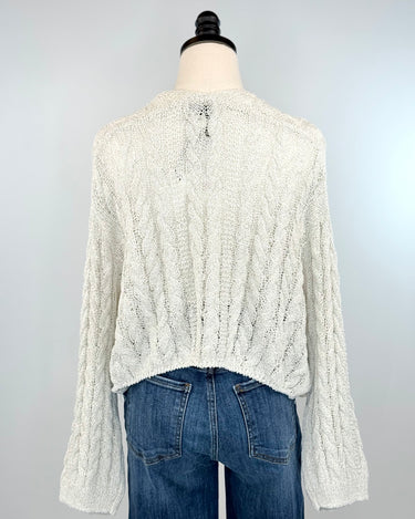 Bethany Sweater in Stone-131 - Sweaters F/W (June - Nov)-Little Bird Boutique
