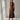 Roselyn Midi Dress in Brown