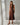 Roselyn Midi Dress in Brown