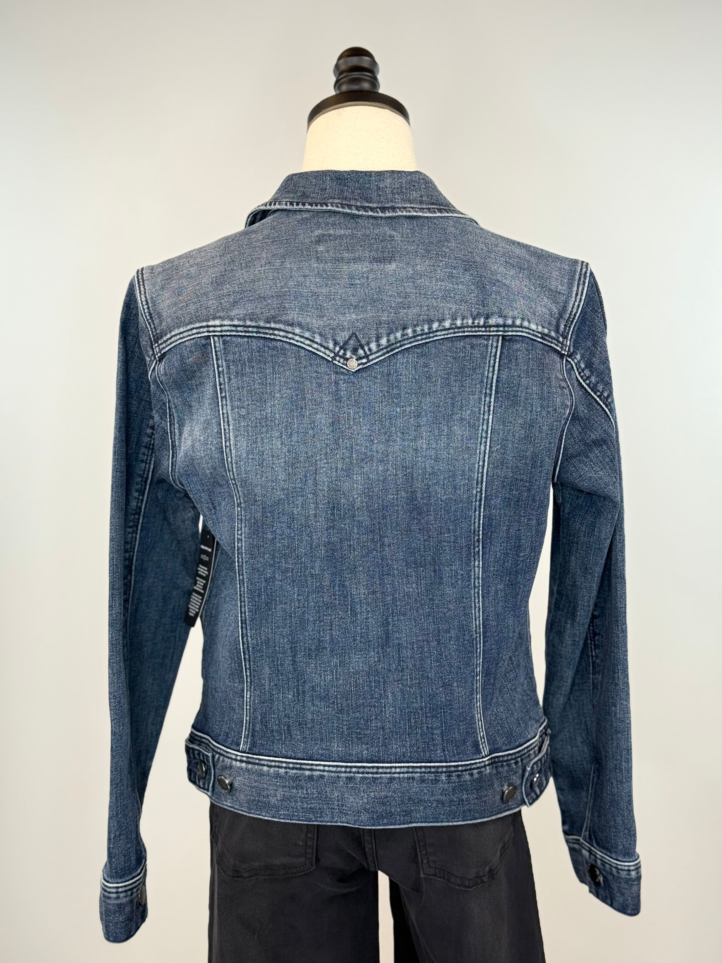Liverpool Denim Jacket in Ponderay-145 Denim Jackets-Little Bird Boutique