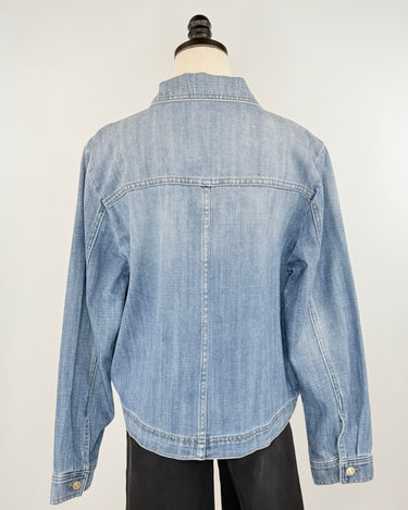 Kut Arya Shirt Jacket in Medium Wash-145 Denim Jackets-Little Bird Boutique