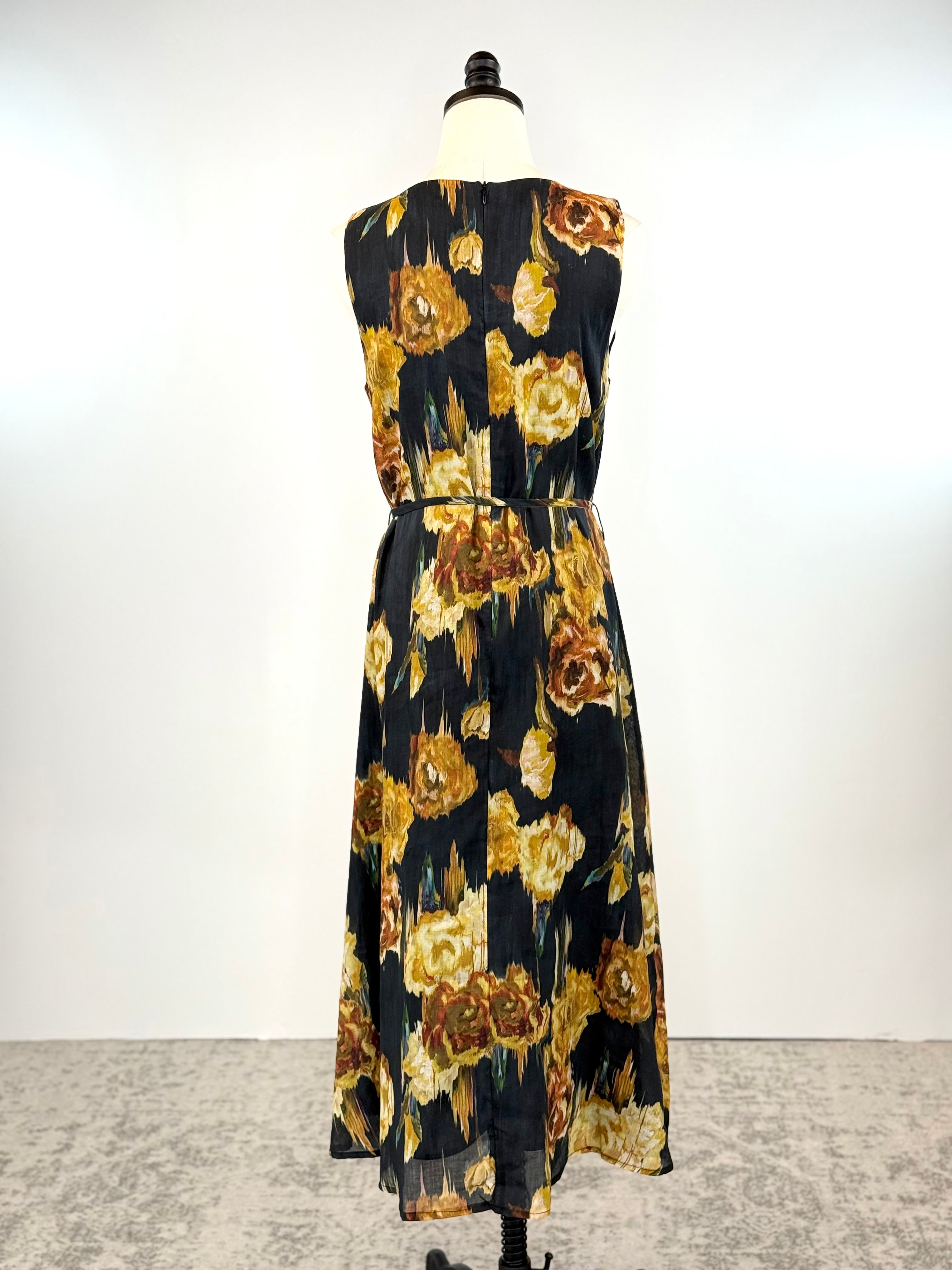Bella Dress in Navy-152 Dresses - Long-Little Bird Boutique