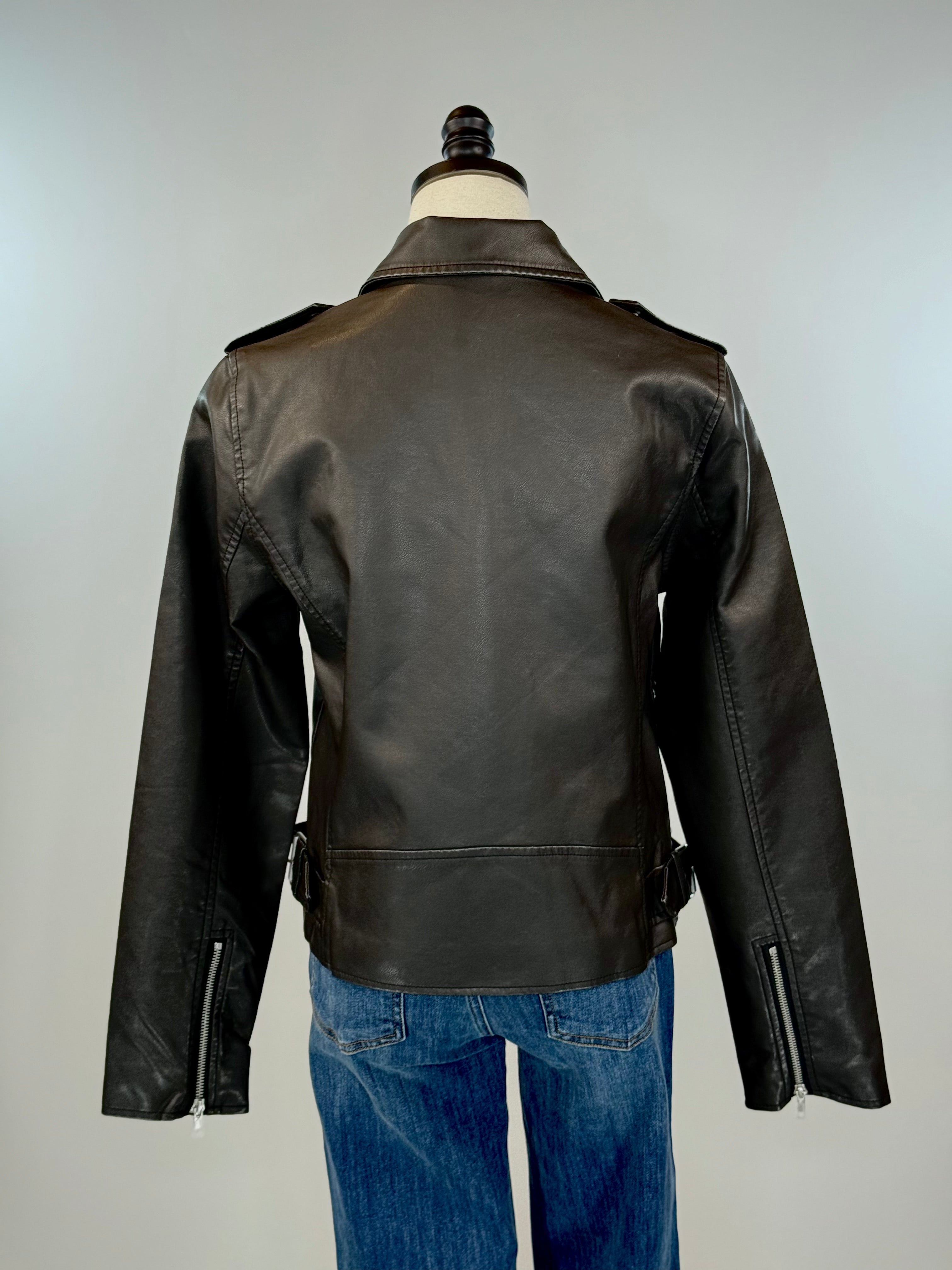 Z Supply Alchemy Moto Jacket in Black-141 Outerwear Coats & Jackets-Little Bird Boutique