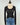 Z Supply Tibi Scoop Mesh Sweater in Black-121 - Jersey Tops F/W (June - Nov)-Little Bird Boutique