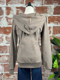 Wanakome Athena Hoodie in Bark-142 Sweatshirts & Hoodies-Little Bird Boutique