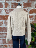 Steve Madden Cay Sweater in Oatmeal-130 Sweaters-Little Bird Boutique