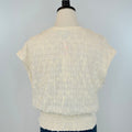 The Flower Top in Ivory-111 - Woven Top F/W (June- Nov)-Little Bird Boutique
