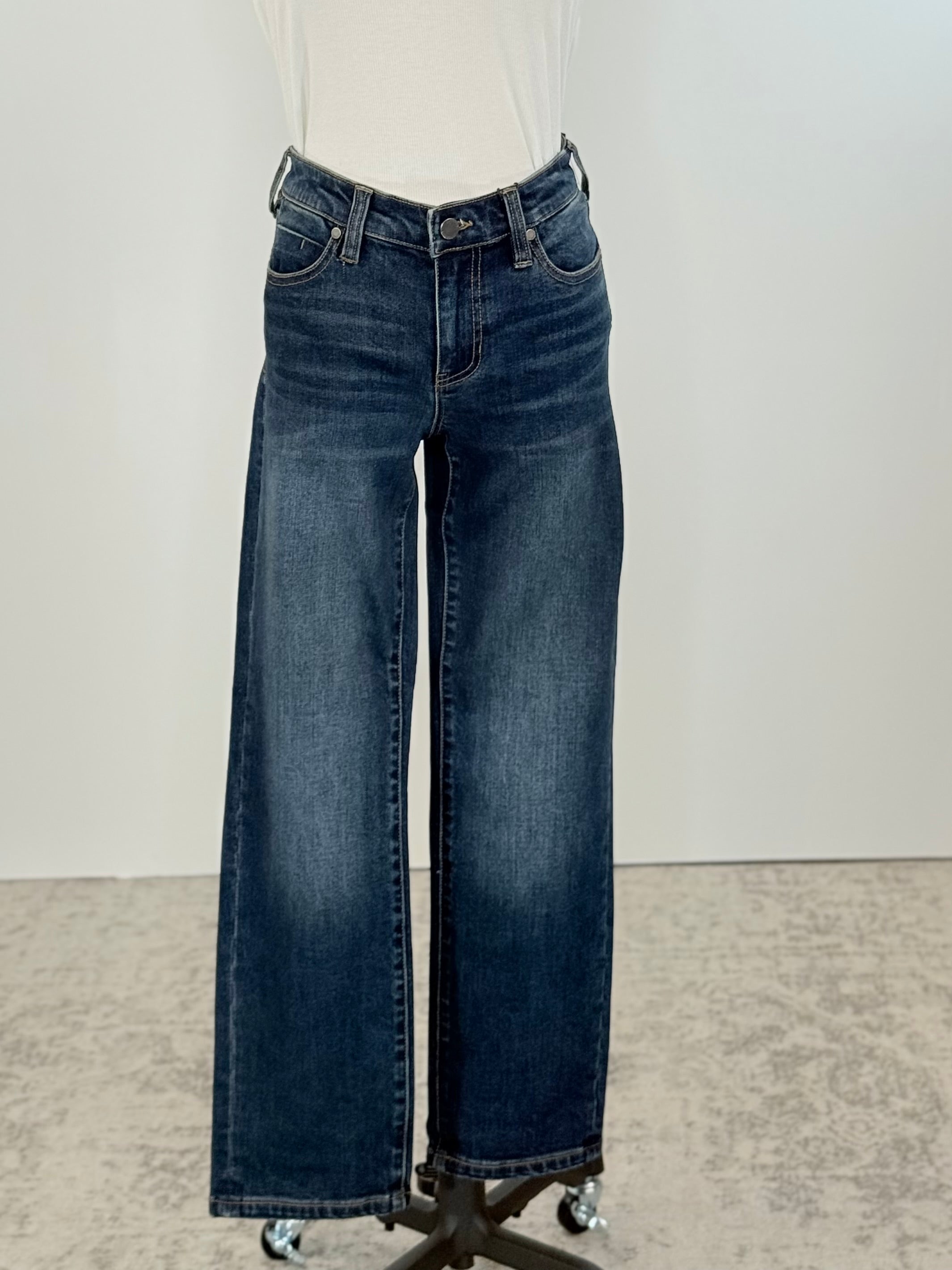 Liverpool Nonskinny Skinny Denim in Gleason-210 Denim-Little Bird Boutique