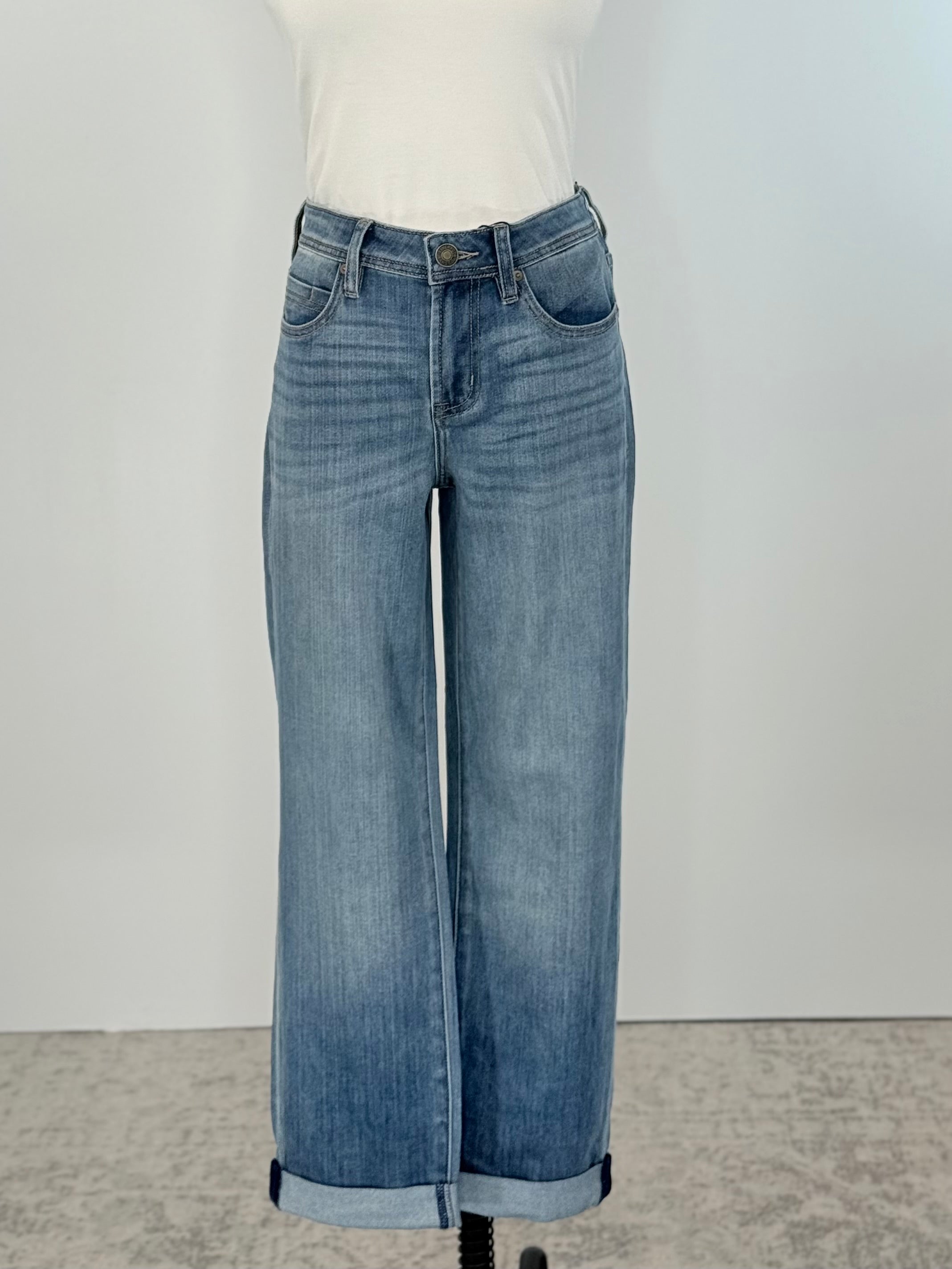 Liverpool The Keeper Boyfriend Jeans in Ashworth-210 Denim-Little Bird Boutique