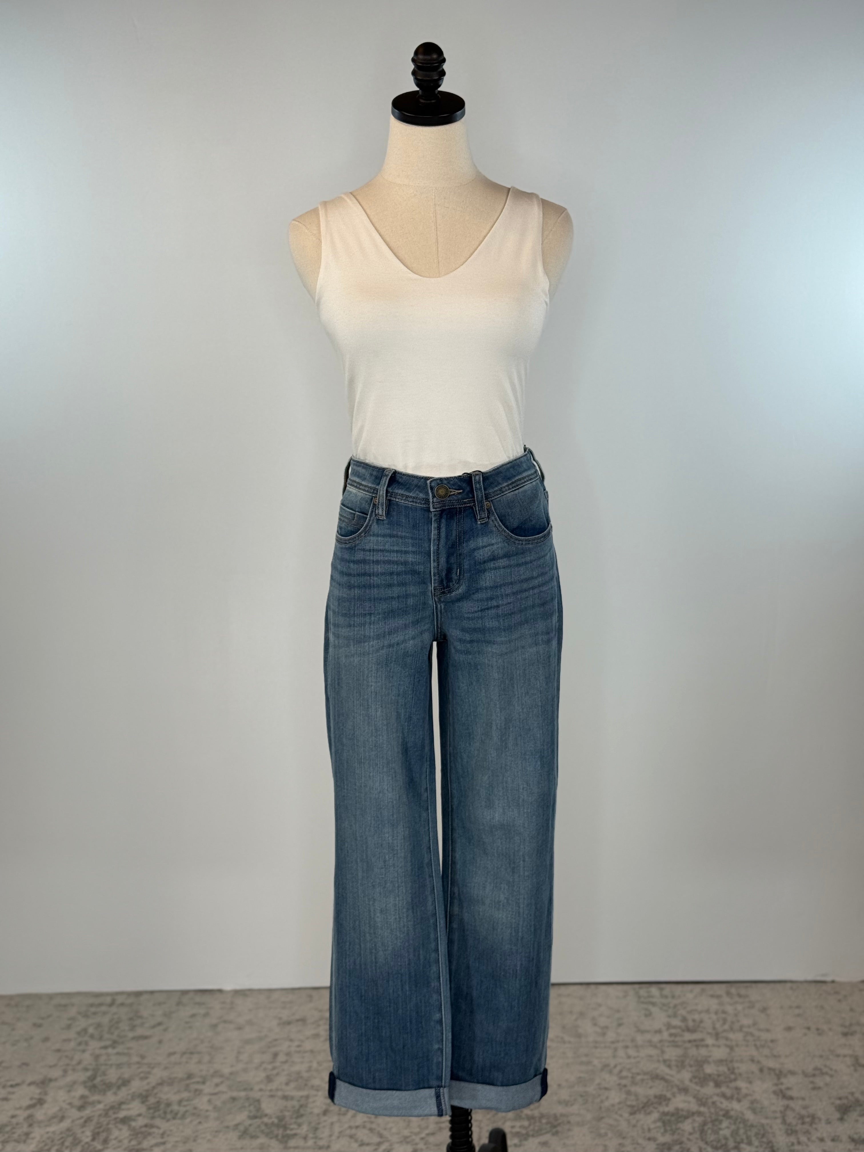Liverpool The Keeper Boyfriend Jeans in Ashworth-210 Denim-Little Bird Boutique