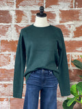 Pullover Sweater in Forest-130 Sweaters-Little Bird Boutique