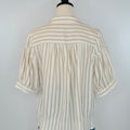 Millie Top in Taupe Stripe-111 - Woven Top F/W (June- Nov)-Little Bird Boutique